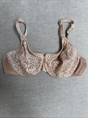 Le Mystere Beige Lace Underwire Bra